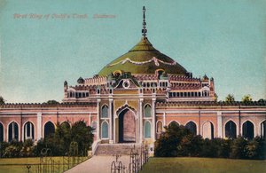 Første konge af Oudhs grav. Lucknow, c1900 af Unbekannt