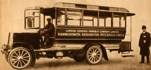 Første L.G.O.C. Motorbus, 1904, 1933. af Unbekannt