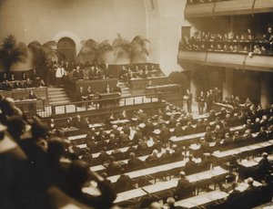Første møde i Folkeforbundet, 15. november 1920 i Genève, 1920. af Unbekannt