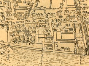 Fleet Street, The Temple, etc., 1897. af Unbekannt