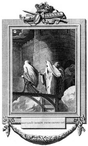Flight of Matilda fra Oxford, 1142 1789 af Unbekannt