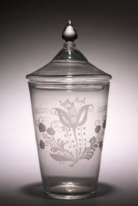 Flip Glass, slutningen af 1700-tallet. af Unbekannt