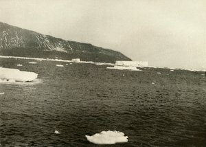 Flydende is ud for Cape Adare, c1908, 1909. af Unbekannt