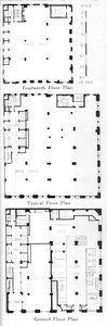 Plantegning, Johns-Manville Building, New York City, 1924 af Unbekannt