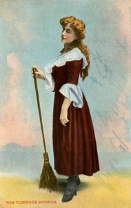 Florence Jackson, britisk skuespillerinde, c1908 af Unbekannt
