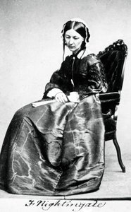 Florence Nightingale 1820-1910, 1854 af Unbekannt