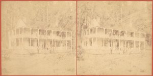 Flume House, Santa Cruz Mountains, 1860
