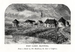 Fort Garry, Manitoba, Canada, slutningen af det 19. århundrede af Unbekannt