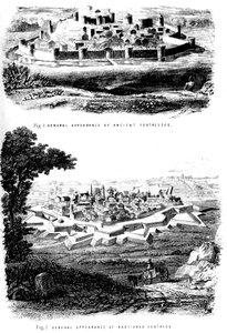 Befæstningsanlæg, c1880 af Unbekannt