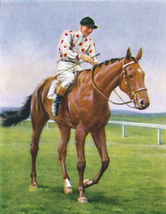 Foxbrough II, Jockey: P. Beasley, 1939 af Unbekannt