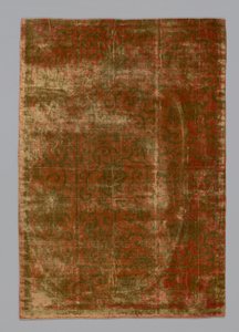 Fragmentmøbelstof, Kina, Qing-dynastiet 1644-1911, 17751850. af Unbekannt