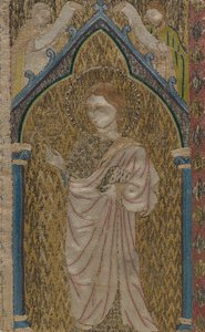 Fragment af en Orphrey, britisk, 13. århundrede. af Unbekannt