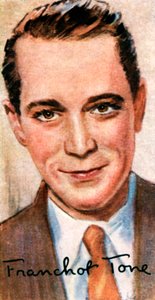 Franchot Tone, 1905-1968, amerikansk skuespiller, 20. århundrede af Unbekannt