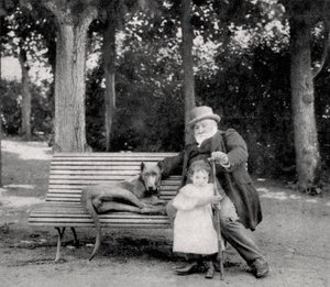 Francisque Sarcey, fransk journalist og dramakritiker, 1895 af Unbekannt