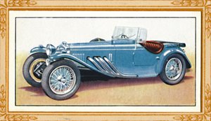 Frazer Nash Shelsey To-sæder, c1936 af Unbekannt