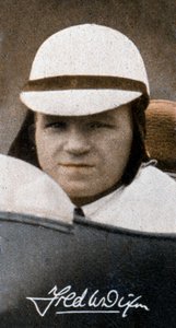 Fred Dixon, engelsk motorcykelracer, 1935 af Unbekannt