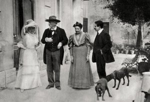 Frederic Mistral, fransk forfatter, 1906 af Unbekannt