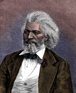 Frederick Douglass 1817-1895, amerikansk diplomat, abolitionist og forfatter, 1875 af Unbekannt
