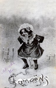 Fransk postkort, c1900 af Unbekannt
