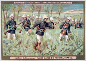 Franske rekognosceringstropper, Madagaskar ekspedition, 1883-1896 af Unbekannt