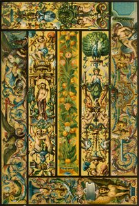 Fransk renæssance Gobelins gobeliner, 1898. af Unbekannt