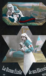 Fransk postkort fra første verdenskrig, 1914-1918 af Unbekannt