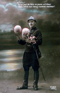 Fransk postkort fra første verdenskrig, 1914-1918 af Unbekannt