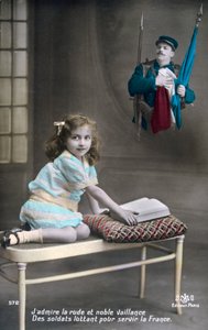 Fransk postkort fra første verdenskrig, 1914-1918 af Unbekannt