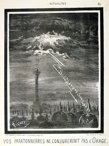 Fransk anti-preussisk tegneserie, 1871. af Unbekannt