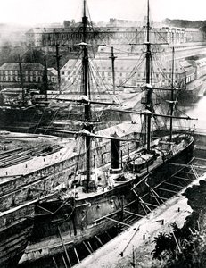 Fransk fregat, lArmide, 1867 af Unbekannt