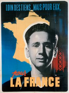 French voluntary work poster, c1942-1944dani