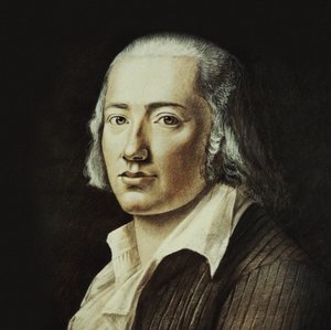 Friedrich Hölderlin 1770-1843 efter Franz Karl Hiemer. af Unbekannt