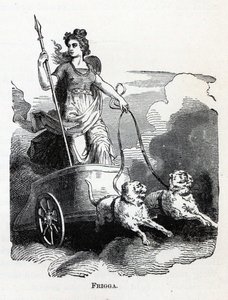 Frigga, 1882 af Unbekannt