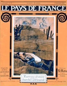 Forside af Le Pays de France, 9. september 1915 af Unbekannt