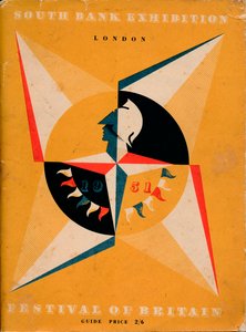 Forside af en guide til Festival of Britain, 1951 af Unbekannt
