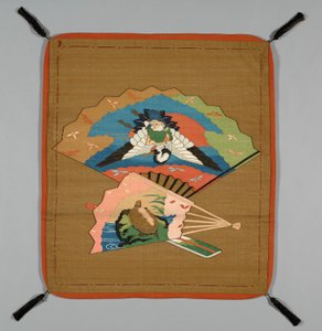 Fukusa gaveomslag, Japan, sen Edo-periode 1789-1868 Meiji-periode 1868-1912, 1800-tallet. af Unbekannt