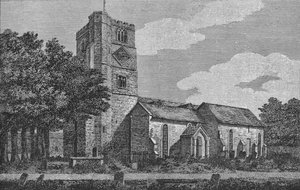 Fulham kirke i 1812 1911 af Unbekannt
