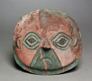 Begravelsesmaske, 1200-1500. af Unbekannt