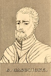G. Gascoigne, c1535-1577, 1830. af Unbekannt