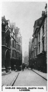 Gavlhuse, Cloth Fair, London, c1920