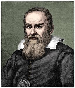 Galileo Galilei 1564-1642, 1882 af Unbekannt