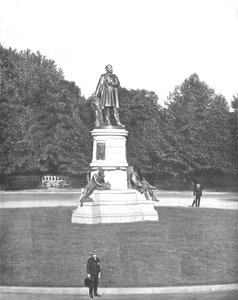 Garfield Statue, Washington DC, USA, c1900. af Unbekannt