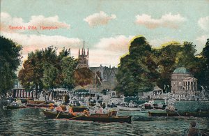Garricks Villa, Hampton, c1910 af Unbekannt