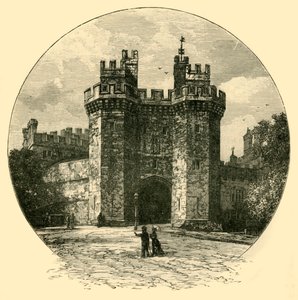 Porten til Lancaster Castle, 1898. af Unbekannt