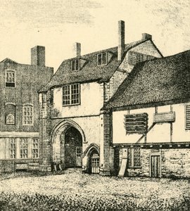 Gateway of St. Saviours, Bermondsey, 1794, 1925. af Unbekannt