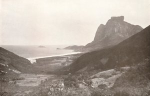 Gavea-bjerget og det sydlige Atlanterhav, 1914 af Unbekannt