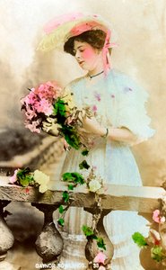 Gaynor Rowlands 1883-1906, engelsk skuespillerinde, begyndelsen af det 20. århundrede af Unbekannt