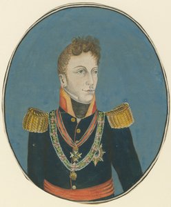 Gebhard Leberecht von Blucher 1742-1819, ca. 1800 af Unbekannt