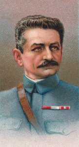 General Charles Emmanuel Marie Mangin 1866-1925, fransk general under Første Verdenskrig, 1917 af Unbekannt