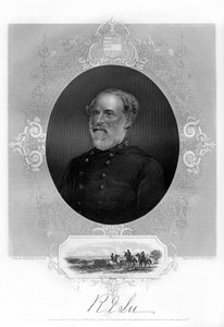 General Robert E Lee, konfødereret general, 1862-1867 af Unbekannt